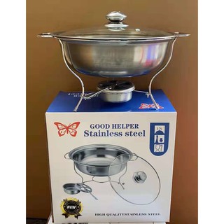 Round Stainless Food Warmer Chafing Dish COD HIGH QUALITY (1)