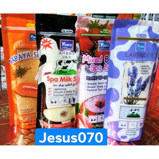 YOKO - Spa Milk Salt - (for lightening, smoothing & enriching skin + Vitamin E ) - THAILAND (6)