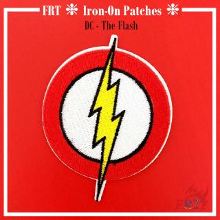 > Ready Stock < ☸ DC - The Flash Patch ☸ 1Pc Diy Sew on Iron on Patch