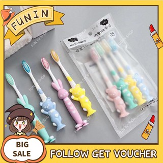 kids toothbrush toothbrush for kids Baby Japan Soft Bristled Cartoon Kid Toothbrush 4pc/set (1)