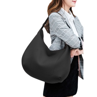 Women PU Leather Shoulder Bag Zipper Top Casual Handbag Hobo Bag Totes B1109