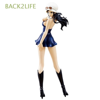 BACK2LIFE Christmas Gift Nico Robin PVC Robin Figure Action Figure Anime With Sunglasses Model Toy 2 Style 25cm Collectible Model Toy Figures