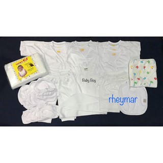 Newborn Sets Barubaruan 52 pieces Made in Cotton with FREE 1 Changing Pad & 1 Baby Diaper Clamps (5)