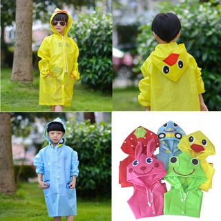 Children Cartoon Rain Coat Kids Rainwear Cute Baby Funny Waterproof Raincoat