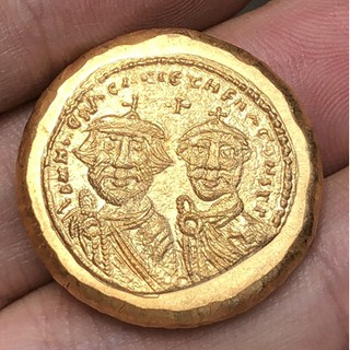 Byzantium Empire Solidus 626-629 copy coins 21MM