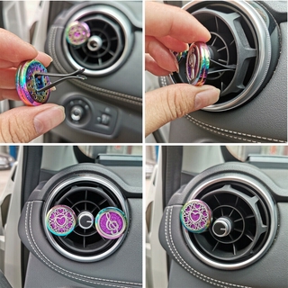 Car Diffuser Young Living Aromatherapy Locket Car Diffuser Essential Oil Car Vent Clip Air Freshener Purifier Air Freshener Room Oil Diffuser Car Freshener (1)