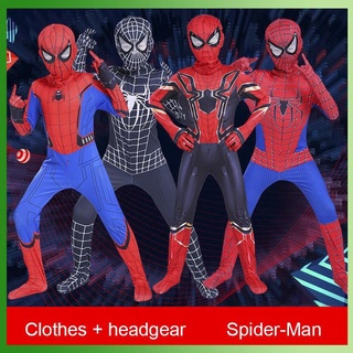 HOT spiderman costume Costume Cosplay Peter Parker Zentai Suit Superhero Bodysuit Jumpsuit Halloween