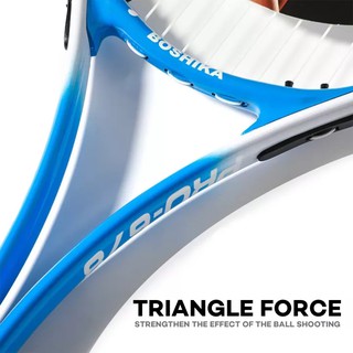 Teenager's Tennis Racket For Training raquete de tennis Carbon Fiber Top Steel Material tennis strin (7)