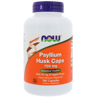 ✅ ONHAND Now Foods, Psyllium Husk Caps, 700 mg, 180 Capsules