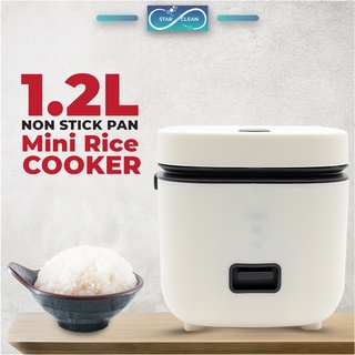 COD Mini rice cooker 1-2 people rice cooker 1.2L capacity cut Easy to us Non-stick Multifunctional