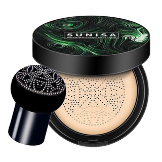 SUNISA Mushroom Head Water Luminous Beauty Cushion CC Cream does not take off makeup, does not stick to powder, clear and docile, long-lasting waterproof
