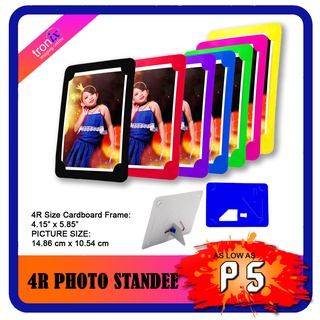 troniximaging 4R Photo Standee 4R Size Cardboard Frame for 4.15 x 5.85 Pictures