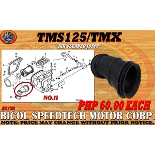 ☫❀TMX/TMS125 AIR CLEANER JOINT