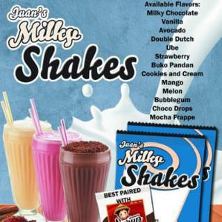 1 kilo Juan Milkshake Choco Drops premium shake powders