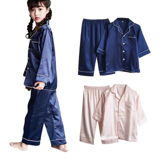 Baby Home Service Cotton Long-sleeved silk pajamas Set