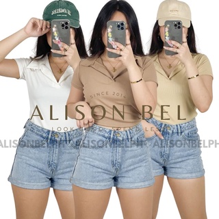 ALISONBELPH: CHELS TOP - PREMIUM KNITTED ♡ Zara inspired knitted top stretchable (1)