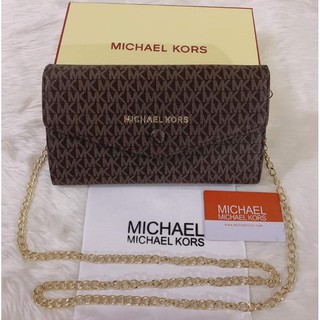 MK INSPIRED TOP GRADE WALLET/ SLING BAG FASHIONABLE WITH BOX
