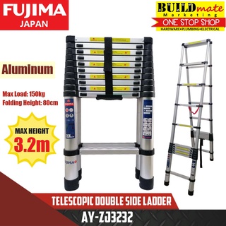 Fujima Telescopic Double Side Ladder Aluminum AY-ZJ3232