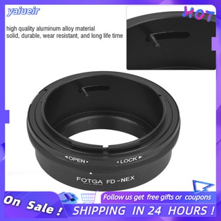 FOTGA FD-NEX Metal Lens Mount Adapter Ring for Canon FD Lens to for Sony NEX Mirrorless Camera