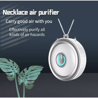Negative Ion Sterilizer Antivirus Wearable Air Purifier Necklace Mini Portable Air Freshener Ionize0
