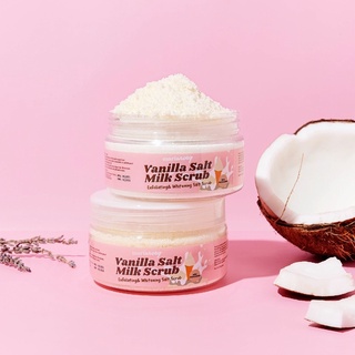 Vanilla Salt Milk Scrub 200g Premium Quality