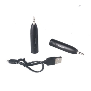 【Hot Sale/In Stock】 Car AUX Bluetooth Audio Receiver Stereo Audio Bluetooth 3.5 Output V5.0 Receiver (3)