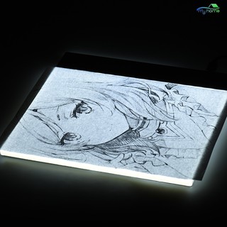 Portable A5 LED Light Box Drawing Tracing Tracer Copy Board Table Pad Panel Co (3)