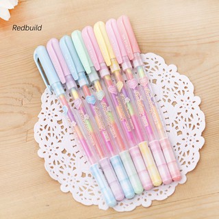 0.8mm Colorful Painting Highlighter Marker Gel Ink Pen Office School Stationary