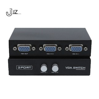 1920x1440 Vga 2-In-1-Out 2 Port Sharing Switch Splitter Box