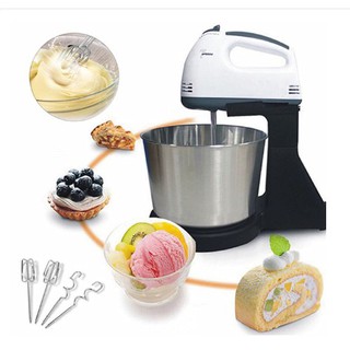 Goods in stock 7Speed Hand Mixer w Stand Mixer With Stainless Steel Bowl