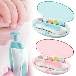 Electric Safe Nail Clipper Polisher Baby Toddler Nail Trimmer Manicure Pedicure Clipper Cutter Kids