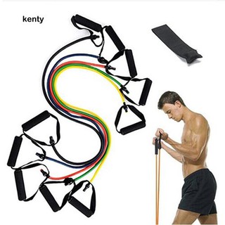 KT★Yoga Resistance Training Bands Body Building Fitness Workout Exercise Equipment