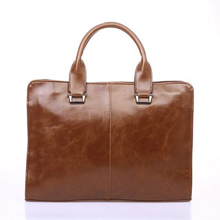 Fashion Messenger PU Leather Business Office Men Bags Business Computer austere Briefcases Shoulder