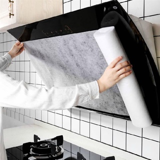 ♗Oil Filter Paper Non-woven Grease Absorbing Paper Roll Replacement Kitchen Oil Hood Sticker, Small,