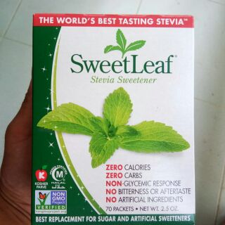 Sweetleaf Stevia Sweetener 70 counts