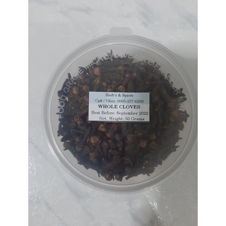Imported Whole Cloves ( Available: 50 Grams, 100 Grams )- from India