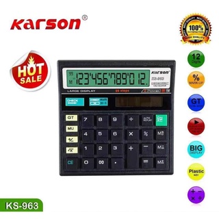 Ready Stock/๑Karson Electronic Calculator KS-963