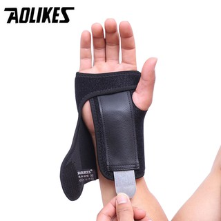 Adjustable Hand Brace Sport WristBand Safe Steel Wrist Support Splint Arthritis Sprains Strain Hand