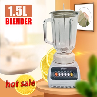 CASSIUS Blender with 1.5L Glass Jug (White) (1)