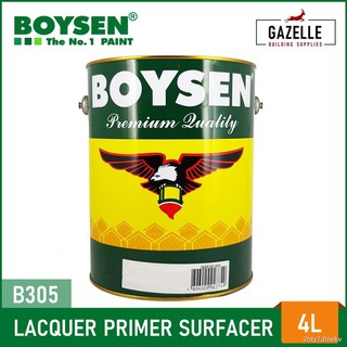 【Happy shopping】 Boysen Lacquer Primer Surfacer B305 - 4L