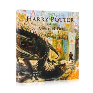 Harry Potter Hardbound Illustrated Books 1-4
