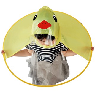 Children's Raincoat Cute Yellow Duck Rain Cover