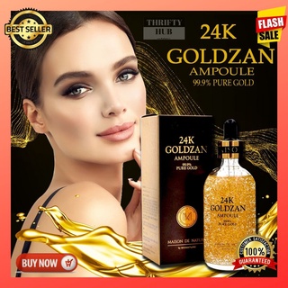 ▧☜Authentic 24k Goldzan Anti Wrinkle Serum Skin Care Anti Aging Facial Gold Essence Serum Glass Skin