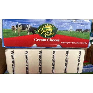 sunny farms cream cheese 1.36kg