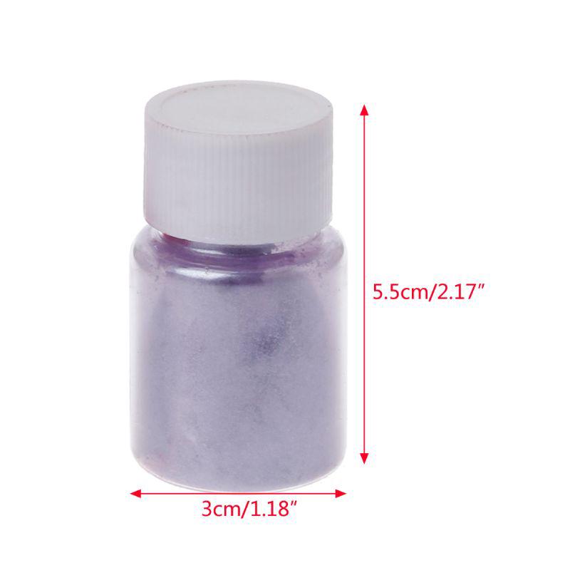 cozy* 20 Colors Mica Powder Epoxy Resin Dye Pearl Pigment Natural Mica Mineral Powder (6)