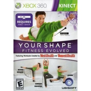 Your Shape: Fitness Evolved Xbox 360 1 disc preowned