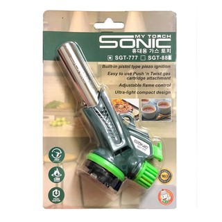 Sonic SGT-777 One Touch Butane Gas Torch