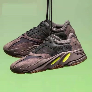 adidas Yeezy Boost Runner 700 Mauve black and brown men's and women's fashion classic casual sneakers