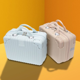 Spot the new cosmetic case suitcase portable small luggage case mini cute travel case female new cosmetic storage bag