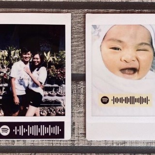 Instax Photo with Spotify Code Printing Instax Prints